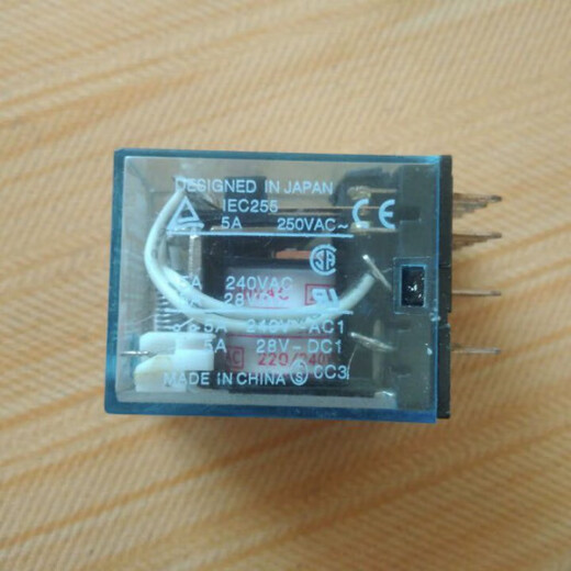 Omron IEC255 250VAC 5A intermediate relay 24V 220V MY4NJ MY2NJ MY2N-J small 8-pin-AC110V