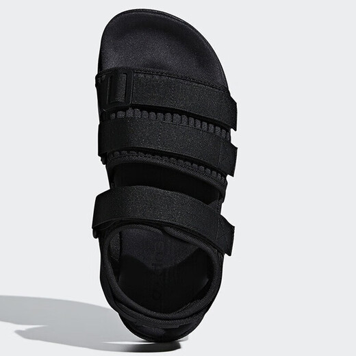 阿迪达斯（adidas）男鞋女鞋2024春季新款运动鞋情侣休闲平底沙滩鞋绑带魔术贴凉鞋 CG6623 36.5
