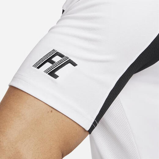 
Nike (NIKE) men's sports T-shirt top moisture-absorbent and sweat-free quick-drying mesh breathable lightweight fashion DV9734 white/black/black/black M