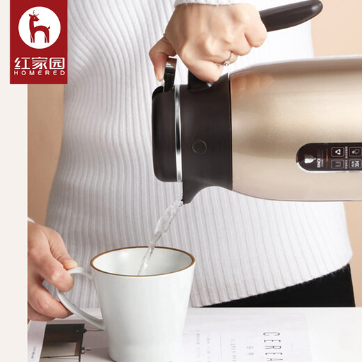 Hongjiayuan Thermaltopf Haushalt Edelstahl Vakuumisolierung Kessel mit großer Kapazitätsdruck Kessel Heizungskessel Schlafsaal Nr. 927 Universum Blau 2,1 Liter innerhalb und außerhalb 304 9272ml