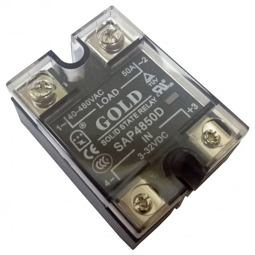 GOLD单相40A固态继电器SAP4840D直流控制交流220V固态 SAP4840D