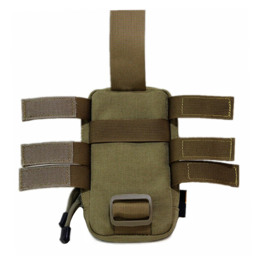 LooYoo A148 high-standard nylon large-screen mobile phone waist bag shoulder strap bag outdoor multi-functional waist bag arm bag military attachment bag A148T shoulder strap bag version khaki (YKK zipper)
