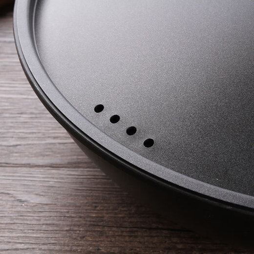 Oaks iron pan wok non-stick pan household gas stove three-piece set wok pan frying pan soup pot set pan less oil smoke wok + frying pan + soup pot