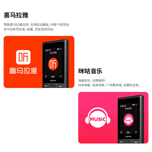 诺基亚（NOKIA）125 4G全网通移动联通电信广电 2.4英寸 老人老年按键直板学生儿童备用手机 双卡双待 钛灰色