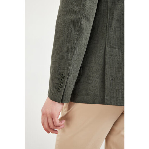 七匹狼西服上衣男士秋季灯芯绒单西上衣商务休闲柔软挺阔夹克外套