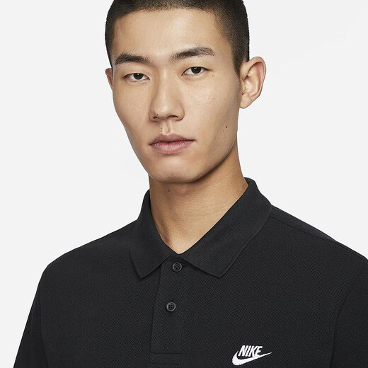 Nike (NIKE) [Jinlang Sports] Men's loose fit short-sleeved lapel T-shirt FN3895-010 FN3895-010 M