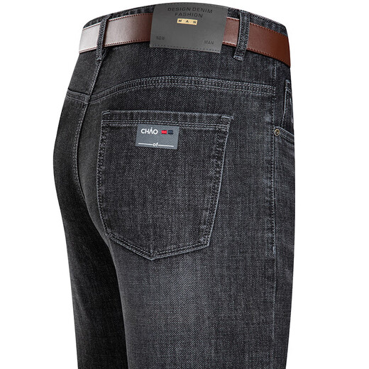 Tommy Jeans Tommy Herbst und Winter New Jeans Herrenhosen Business Casual Gerade gewaschene Hose Deep Lan 3882 Modell Dünn 32