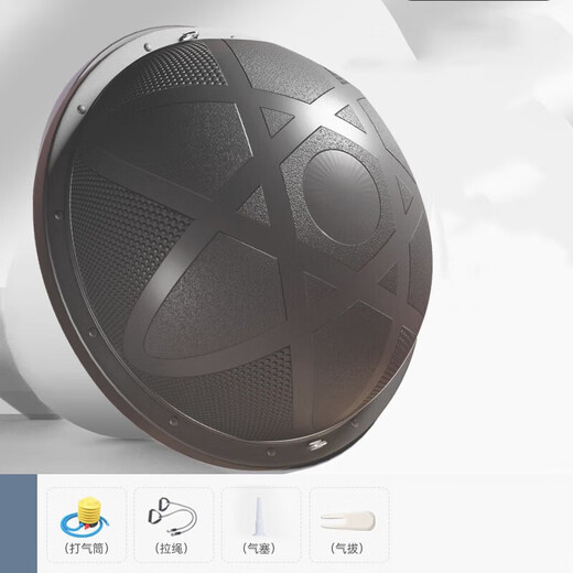 Wave speed ball semicircular balance yoga ball fitness hemispheric Pula training equipment more yoga ball sizes purple 46cm glossy surface