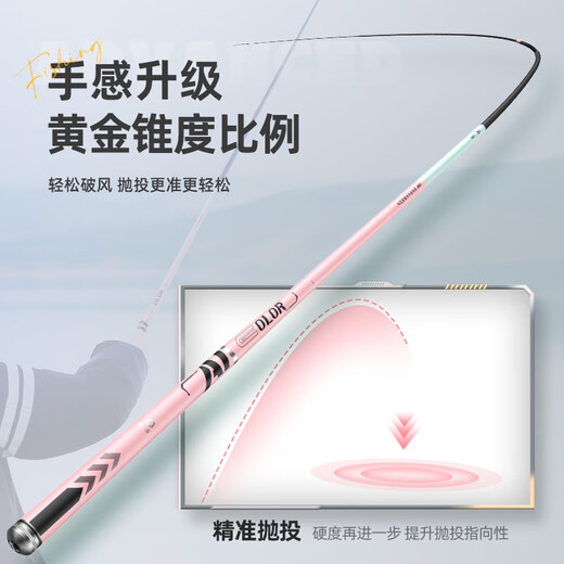 Yuzhiyuan (Yuzhiyuan) AK fishing rod winter fishing lightweight fishing rod carbon table fishing crucian carp fishing rod fishing gear comprehensive hand rod ultralight 28 adjust 5.4 meters