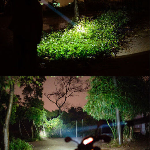 Group wear headlamp LED strong light long-range rechargeable lithium battery outdoor night riding fishing head-mounted miner's lamp upgraded white light lithium battery + two-level dimming A style