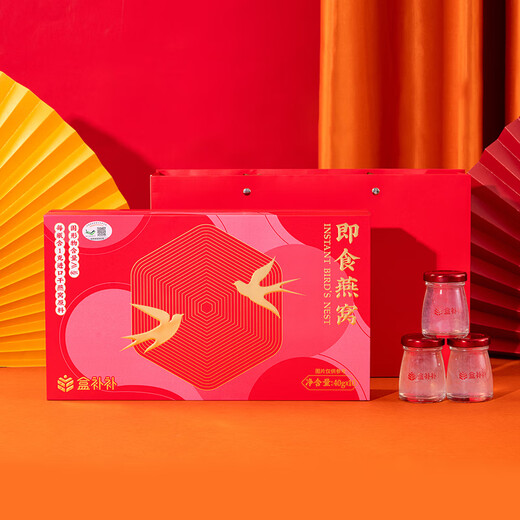 盒补补 即食燕窝 40g*10瓶 40g*10瓶 盒装