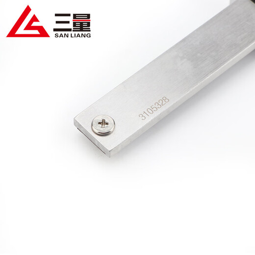 Three-quantity stainless steel high-precision 45-degree chamfer ruler digital display vernier caliper chamfer gauge measuring 0-10mm JD192 digital display 45 degrees