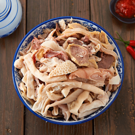 Fresh haggis without liver, lungs and skin, frozen fresh sheep offal, semi-finished products, commercial hot pot ingredients, wholesale haggis, net weight, high quality haggis, 4Jin Jin is equal to 0.5kg (1Jin Jin is equal to 0.5kg, intestines + 1Jin Jin is equal to 0.5kg, tripe + 2 sheep head meat)