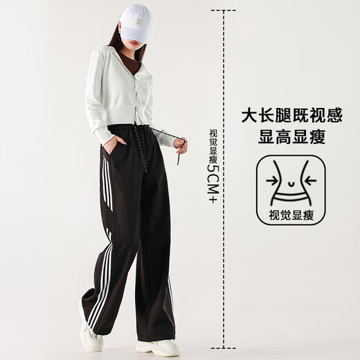 Free style velvet overalls for women in autumn new 2025 windproof and waterproof mountaineering pants wide-leg casual sports assault pants