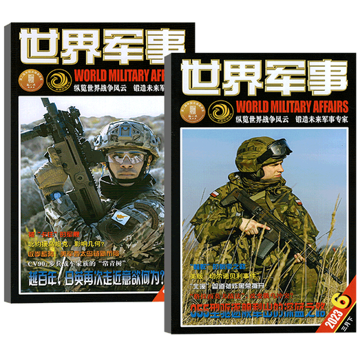 World Military Magazine Abonnement 2025 1 Jahr 24 Ausgaben einmal im Monat Umfassendes Militärjournal 80-686