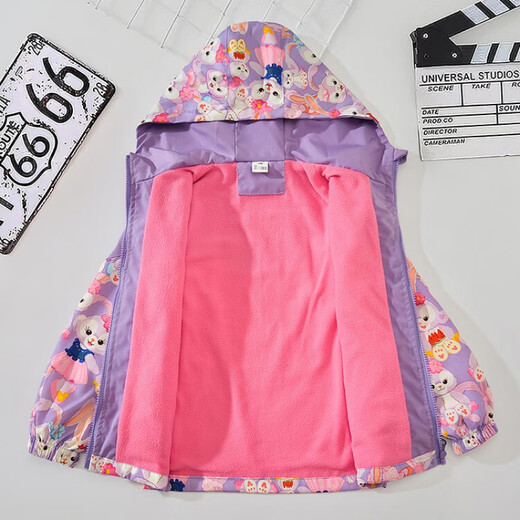 G.Duckkids ropa para niños chaquetas para niñas chaquetas de primavera y otoño para niños a mediados de los niños de otoño e invierno de otoño e invierno de terciopelo