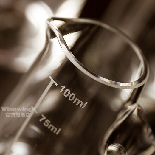 Winewings crystal glass white wine dispenser with scale red wine decanter divider jug household wine divider glass white wine wine set 1100ml wine dispenser