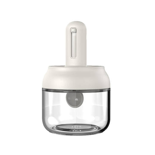 Taili seasoning box kitchen seasoning bottle salt shaker seasoning jar telescopic spoon storage box sealed household spoon lid integrated