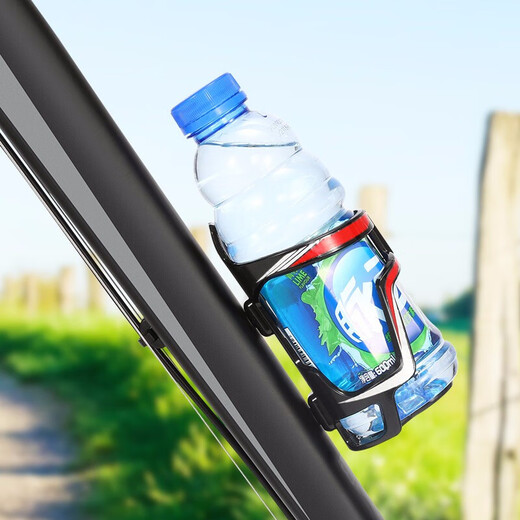 Bond Fujita bicycle water bottle rack mountain bike riding equipment accessories road bike convenient mineral water drink cup holder water cup holder black and red