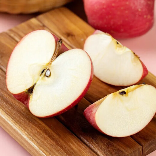 Jingxian Sheng Yantai Red Fuji Apple net weight 4.2jin [Jin is equal to 0.5 kg] single fruit 160-190g fresh fruit