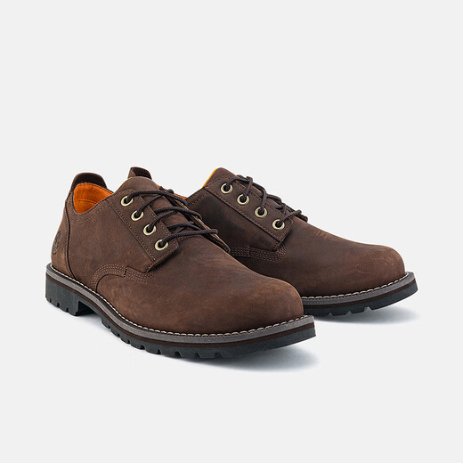 Timberland Offizielle Herrenschuhe Low Top Lederschuhe Geschäft Pendeln wasserdichte Lederkomfort A699P A699PW07/Dunkelbraun 41