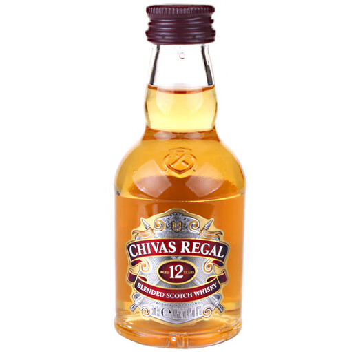 Chivas Whisky escocés de 12 años autónomo KKV Little Wine Edition 50ml Whisky escocés de 12 años 50 ml 1 botella