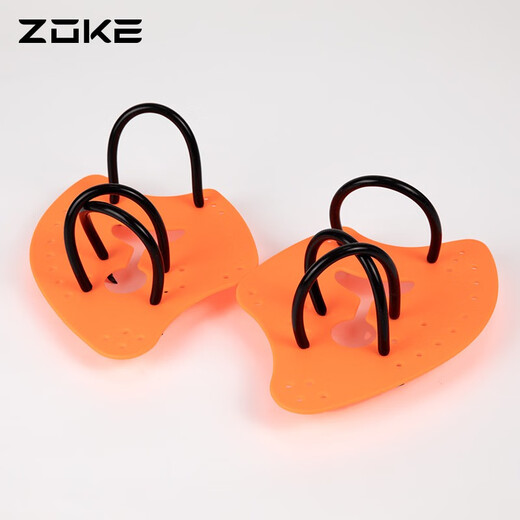 ZOKE ZOKE swimming fins adult men and women paddling freestyle trainer breaststroke training equipment Orange M