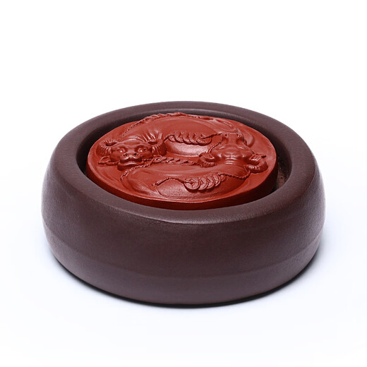 Hidden Pot Tianxia Boutique Purple Clay Tea Pets Can Be Raised Tea Trays Ornaments Tea Sets Accessories Tea Table Ornaments Tea Play Zodiac Ox Turns the Universe Ox Turns the Universe