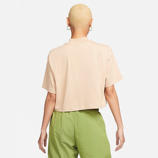 耐克（NIKE）女装 新款DRI-FIT LUXE圆领休闲运动短袖T恤DD4921-100 DQ6197-200 S