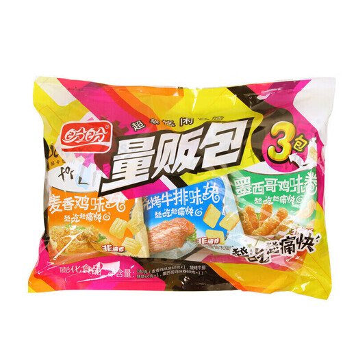 Panpan, cubes de poulet à saveur de blé, pack cadeau de collations décontractées, thé de l'après-midi de nourriture soufflée, 60gfrous