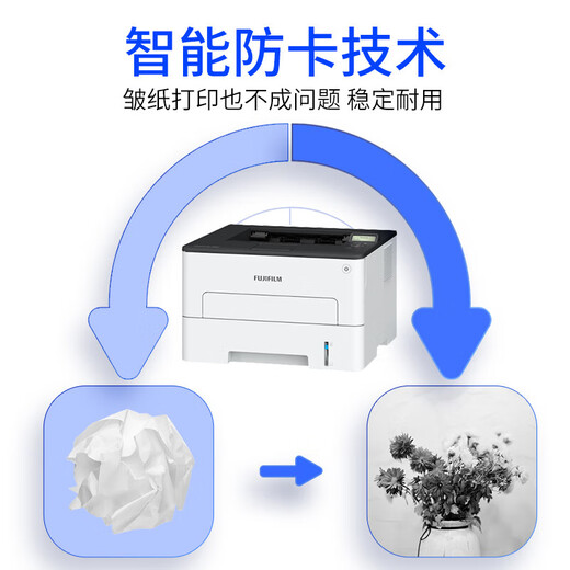 Fujifilm (Fuji Film) Fuji Xerox AP3410SD Принтер автоматически поддерживает беспроводное соединение Wi-Fi M288DW замену черно-белого лазерного многофункционального сканирования Факс All-In-One App3410SD Pure Printing + 1 Original Pusm Box