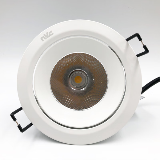 Les Lighting Les LED Spotlight eingebrauchtes Hochleistungs-COBS-Deckenleuchten NLED1502 1503 1505 1506 15 NLED1503-9W-WARM WHITE (4000K) Bohrung 7