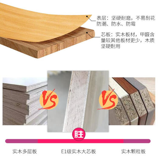 Oushitang solid wood kitchen wall cabinet wall cabinet bedroom wall-mounted balcony simple wall-mounted cabinet bathroom bathroom storage top cabinet length 90 * depth 30 * height 80 three doors E0 grade solid wood assembly