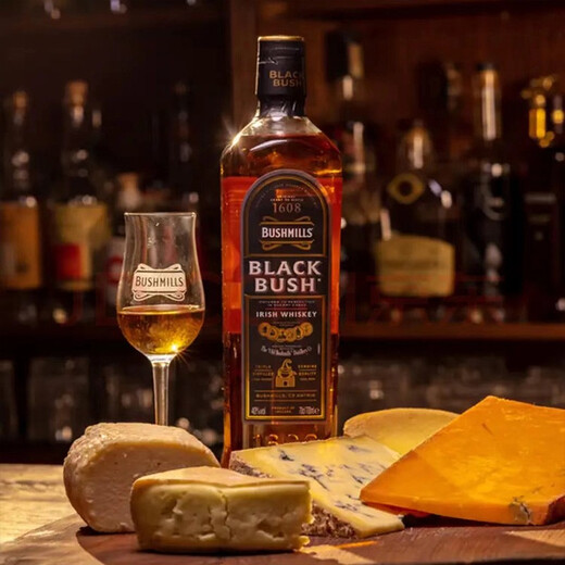 布什米尔（Bushmills）百世醇 黑标爱尔兰威士忌 700ML 洋酒 雪莉桶【旧金山烈酒金奖】 黑标700ml