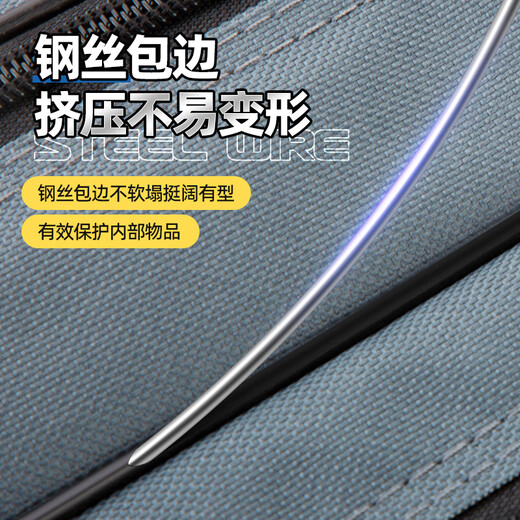 Jinglang 125CM double layer direct package fishing gear bag lightweight waterproof rod bag fishing bag sea rod hand rod fishing rod bag fishing gear