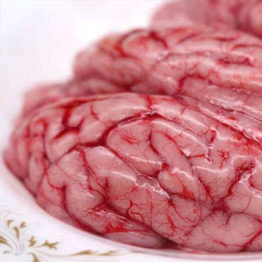 Jiluxian Sheep Brain Fresh Halal Sheep Brain Fresh Frozen Sheep Brain Marrow Brain Flower Fresh Sheep Brain Vacuum Raw Sheep Brain Whole Sheep Brain 1 Jin Jin is equal to 0.5 kg, about 5 pairs