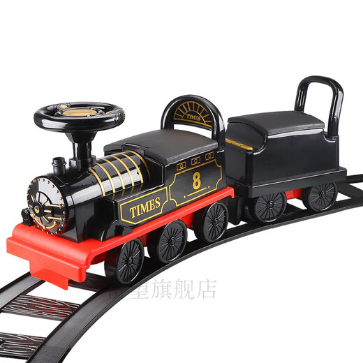 Electric train can take people Electric train toys Large size 2 children electric 3 people can take people 4 track car 5 remote control car 6-year-old boy toy car Retro locomotive remote control walking arbitrarily 150Jin [Jin equals 0.5 kg] no pressure