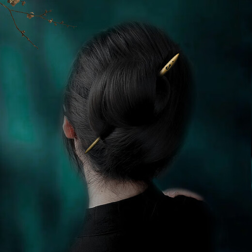 Beautiful wood hairpin, sandalwood and peachwood hairpin, handmade hairpin, ancient costume Hanfu simple hairpin, hairpin, peachwood acacia hairpin