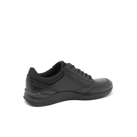 ECCO men's shoes autumn comfortable lace-up breathable men's sports and casual leather shoes black walking shoes 511734 overseas direct mail 51052 41