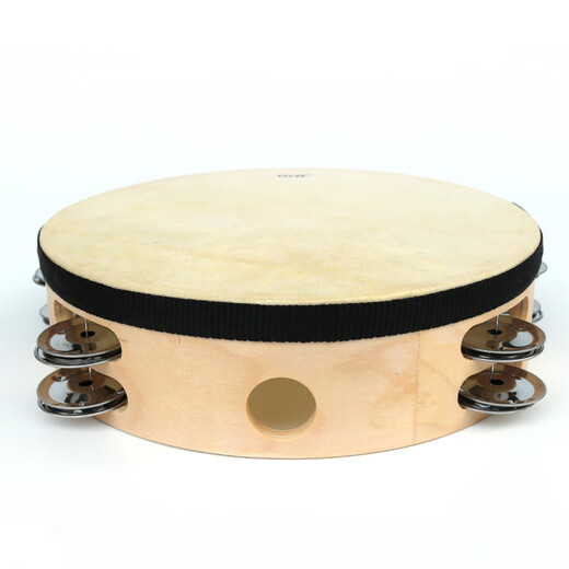 Orff Doble fila de pañuelo de piel de oveja múltiples especificaciones enseñando música pintada de tambor de tambor