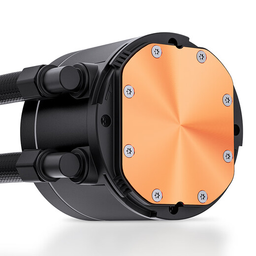 JONSBO (JONSBO) TH-360 black integrated water-cooling radiator (conjoined 4-sided millelay mirror fan/one-line connection to the motherboard/cold head digital display/software/thousand-layer mirror light effect)