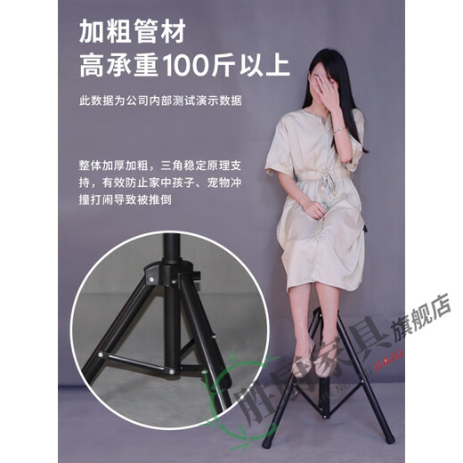 Residential standing work table high table small computer lift table adjustable outdoor direct play projector shelf tray + mobile phone cantilever bracket + three-color ring fill light