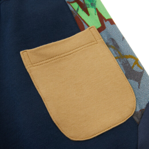jnby von jnby jiangnan buyi Kinderkleidung Herbst Kleidung täglich lässige Beine Hosen Pullover Hosen Sport Hosen Jungen und Mädchen Kinder 1NBE13660 414/Blue Navy 120 cm