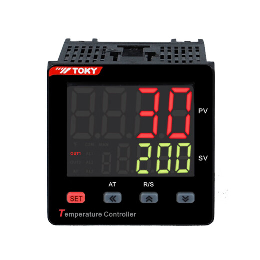 Dongqi Tey Thermostat Digital Display Intelligente vollautomatische PID-Temperaturregler Temperaturregelmodulmodul Temperatursteuerungstabelle TEY4-MB1048*48 Relais/SS
