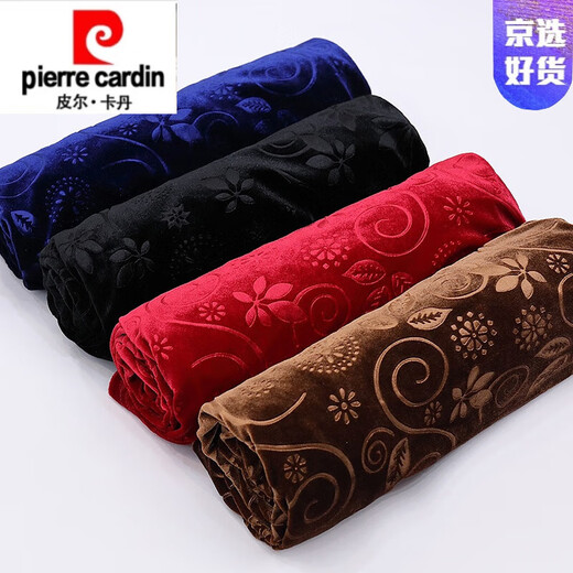 皮尔卡丹（pierre cardin）加绒男士半高领长袖恤打底衫金丝绒中高领男装社会人上衣体恤 693黑色 薄款 M