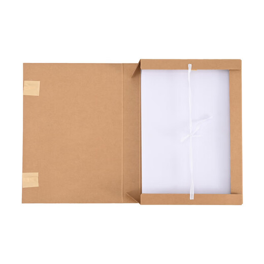 SIMAA Boîte de fichiers de comptabilité de papier sans acide importée 2CM Nouvelle version personnalisée de la boîte de liaison de fichier de bon comptabilité de comptabilité financière