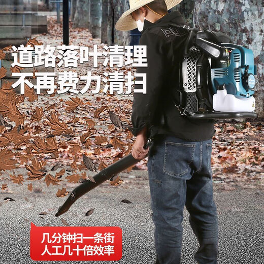 Wuyang Honda high-power four-stroke gasoline hair dryer greenhouse industrial road leaf dust collector two-stroke snow blower two-stroke backpack high wind hair dryer