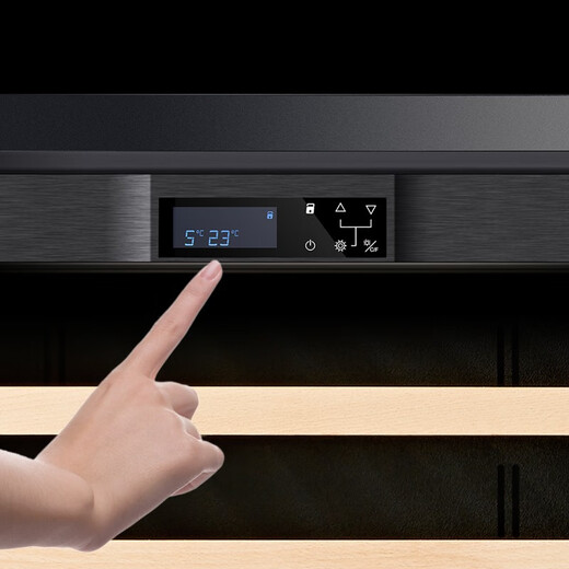 PULADI frequency conversion first-class energy efficiency large-capacity ice bar living room home refrigerator office refrigerator tea cabinet embedded constant temperature wine cabinet fresh commercial display cabinet villa refrigerator first-class energy efficiency frequency conversion 1.79 meters high 318 liters dual temperature