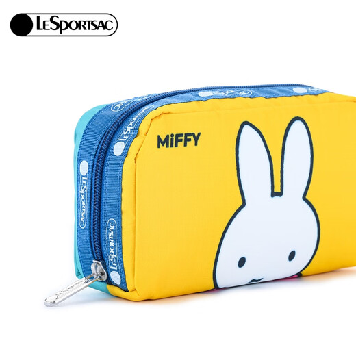 LeSportsac Lebo poetry bag women's bag new joint clutch bag cosmetic bag gifts for girls Miffy Rabbit and friends