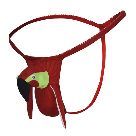 ROSELEX confidential delivery men's sexy underwear with J set, buttocks exposed thong cosplay gay yellow one size